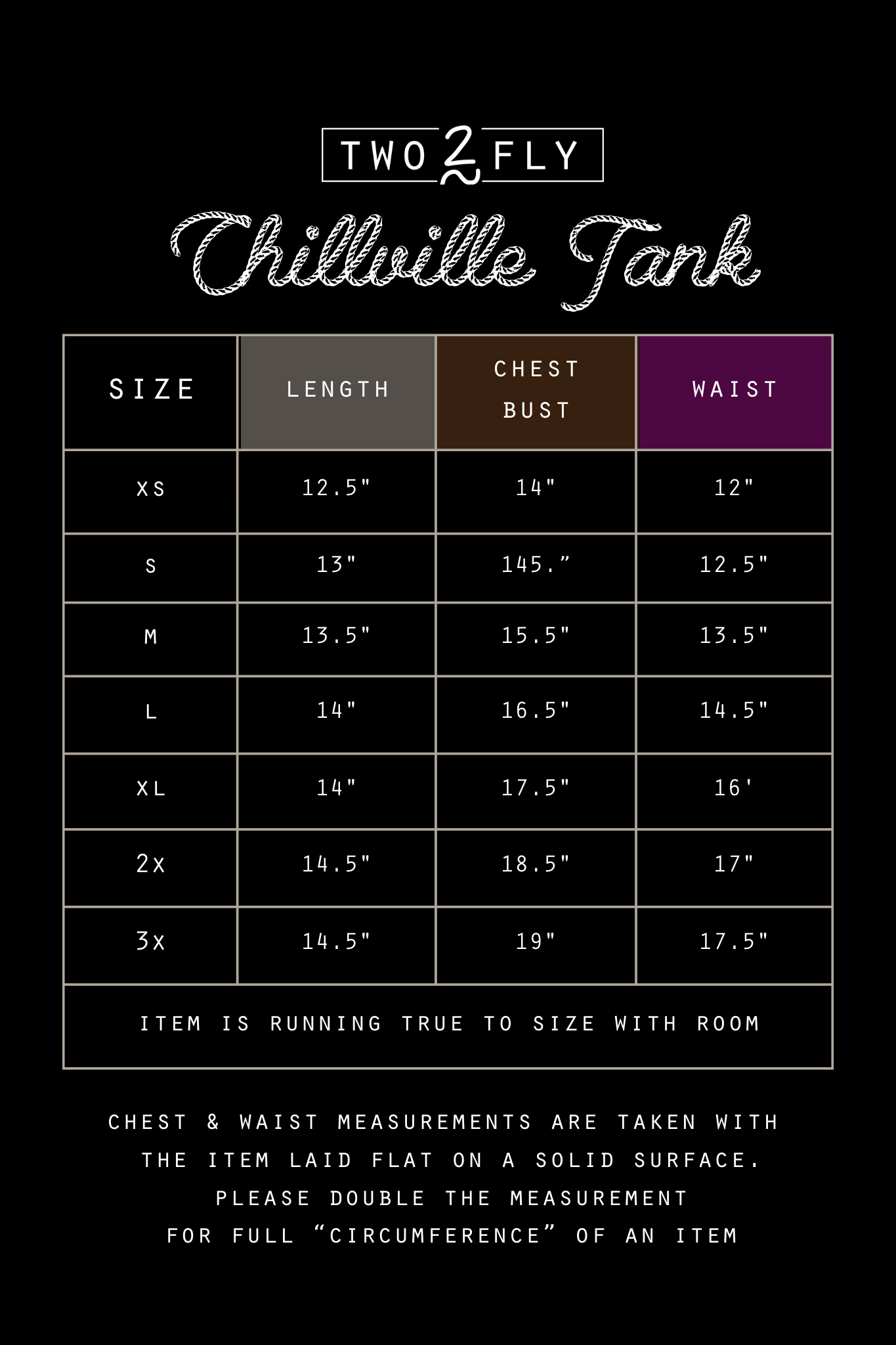 the Chillville |Tank| {pop}