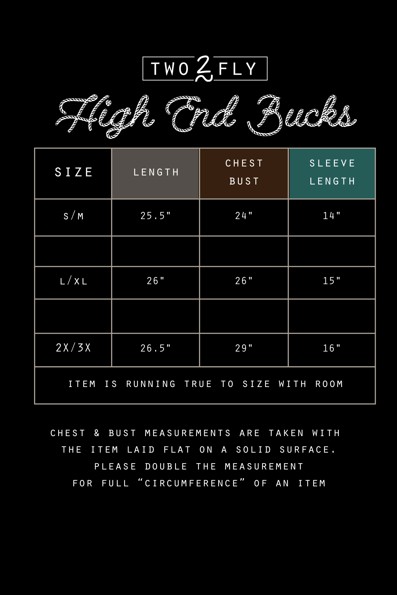 the High |End| Bucks top