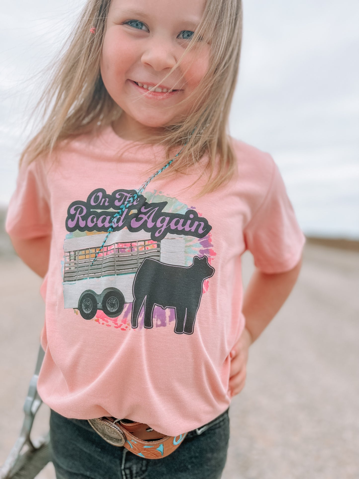 the On the |Road| Again littles tee