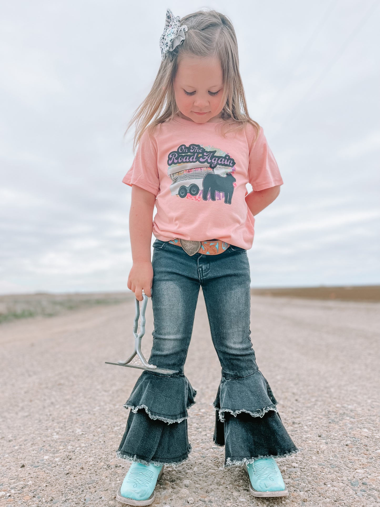 the On the |Road| Again littles tee