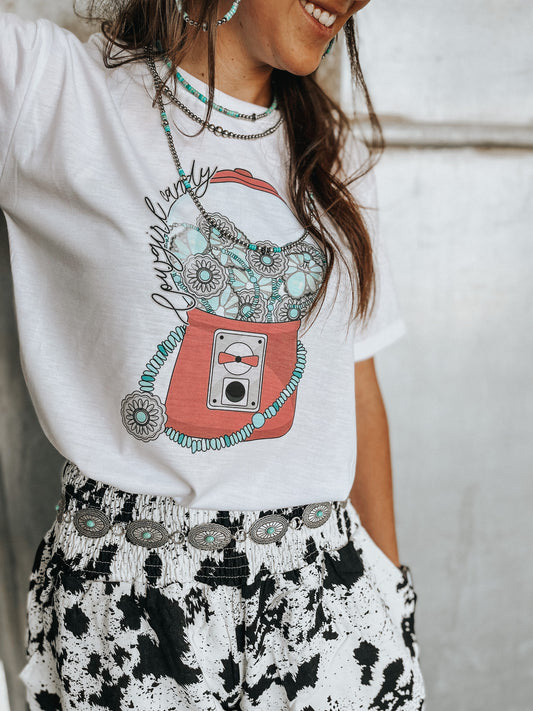 the Cowgirl |Candy| ladies tee