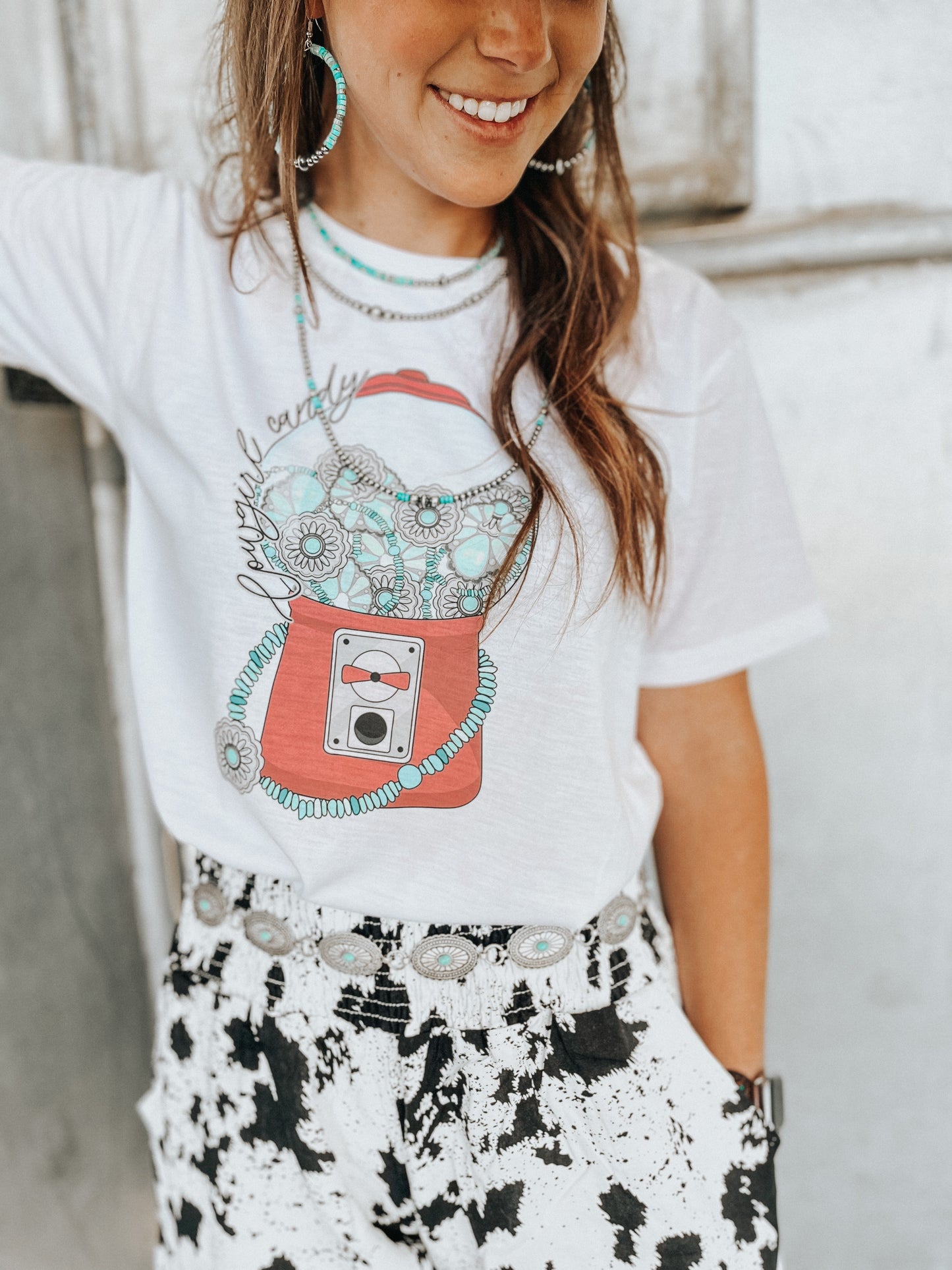 the Cowgirl |Candy| ladies tee