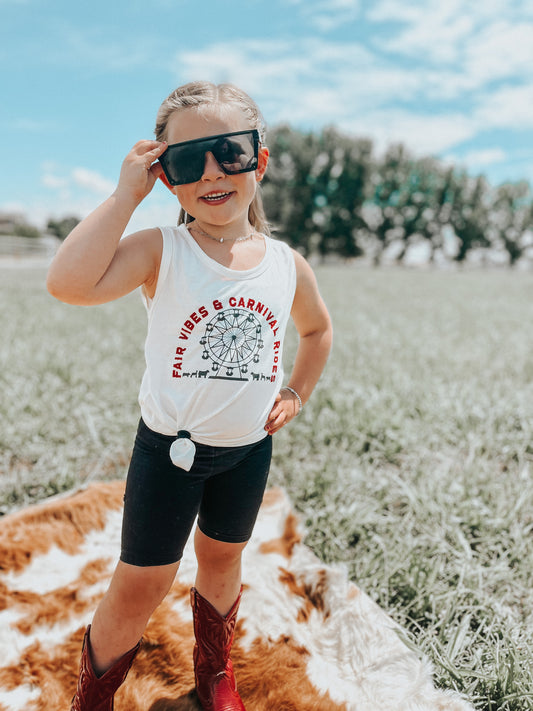 the Fair Vibes + Carnival |Rides| tank or tee