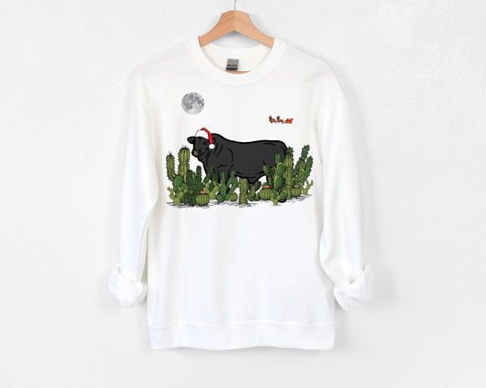 the Festive |Bull| raglan