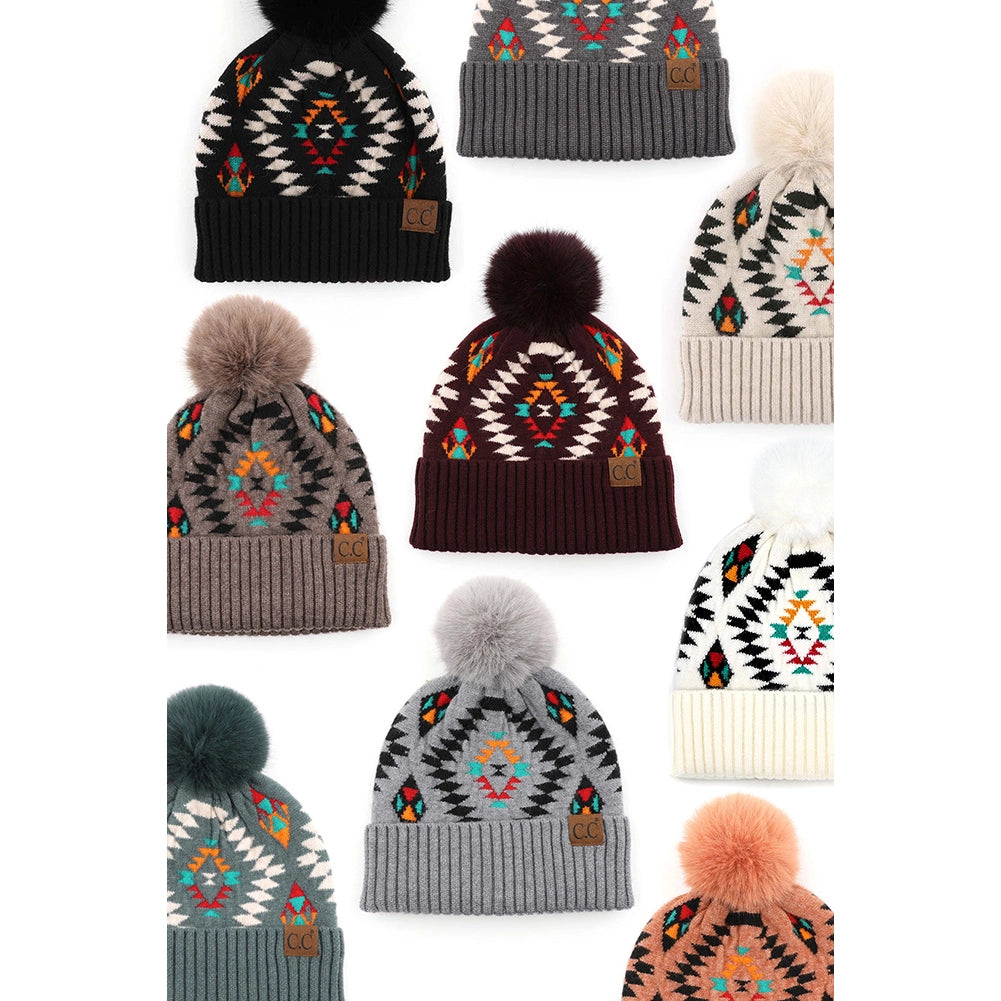 the |Darby| Aztec beanie KIDS-color options
