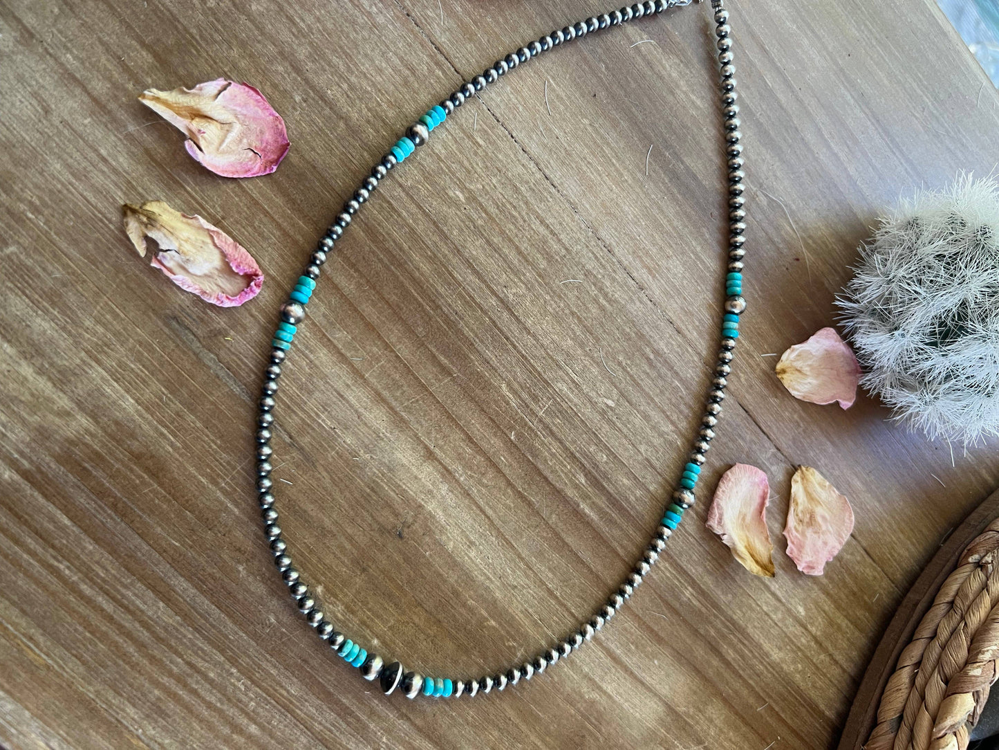 the |Tishomingo| Navajo + Turquoise Necklace