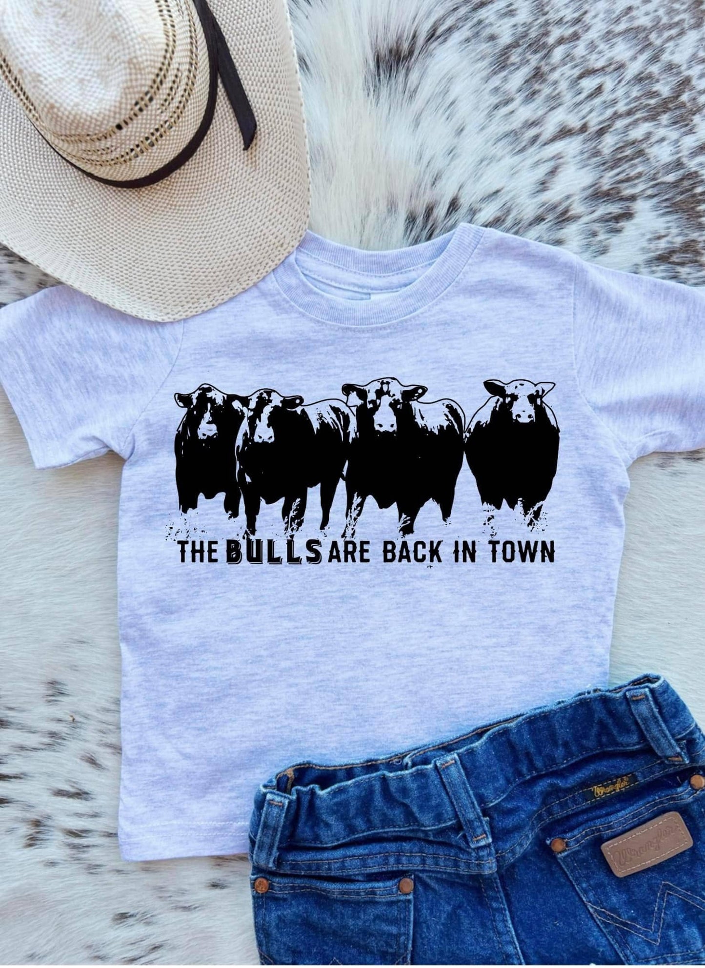the Bulls are Back in |Town| tee