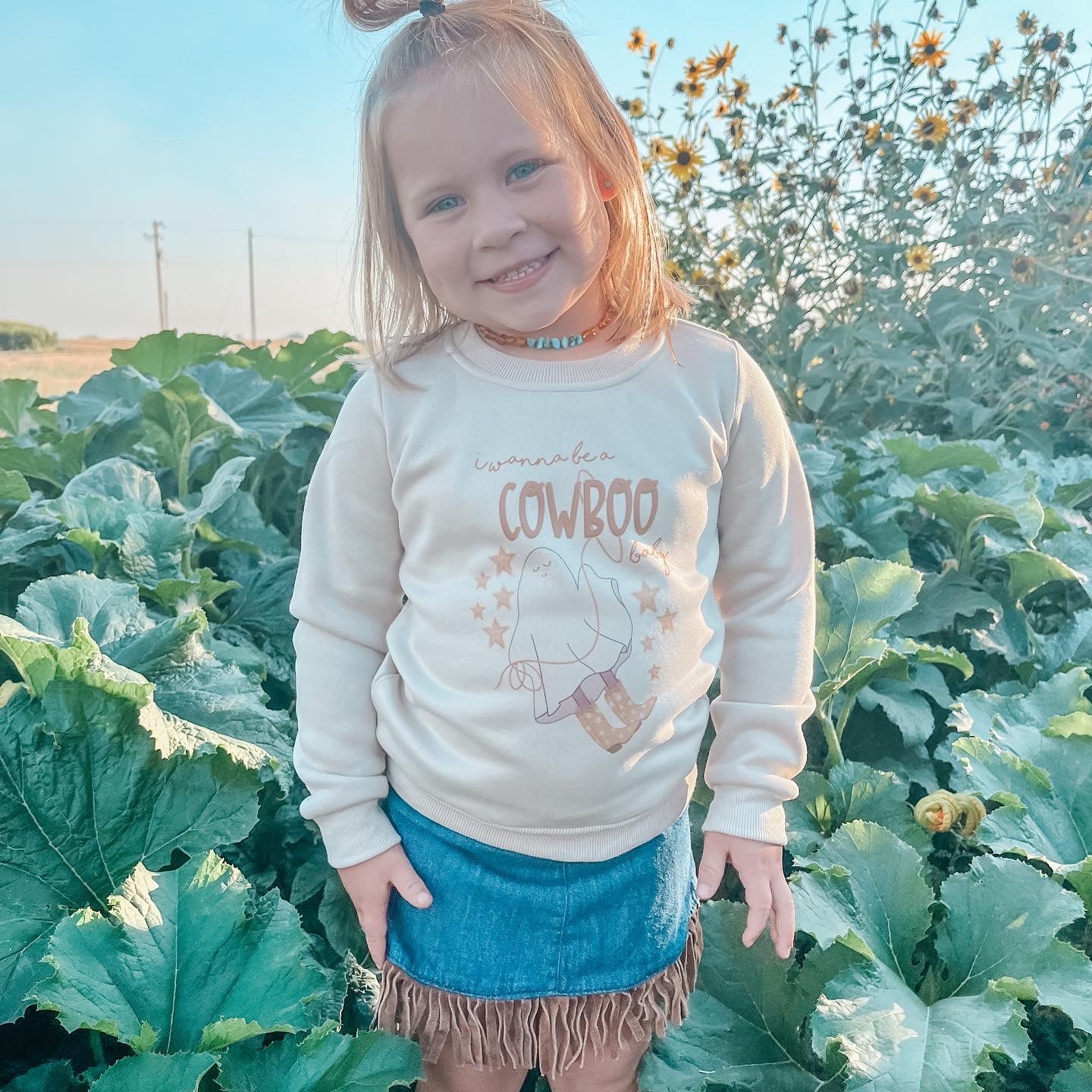 the I Wanna be a |CowBoo| Baby ladies tee