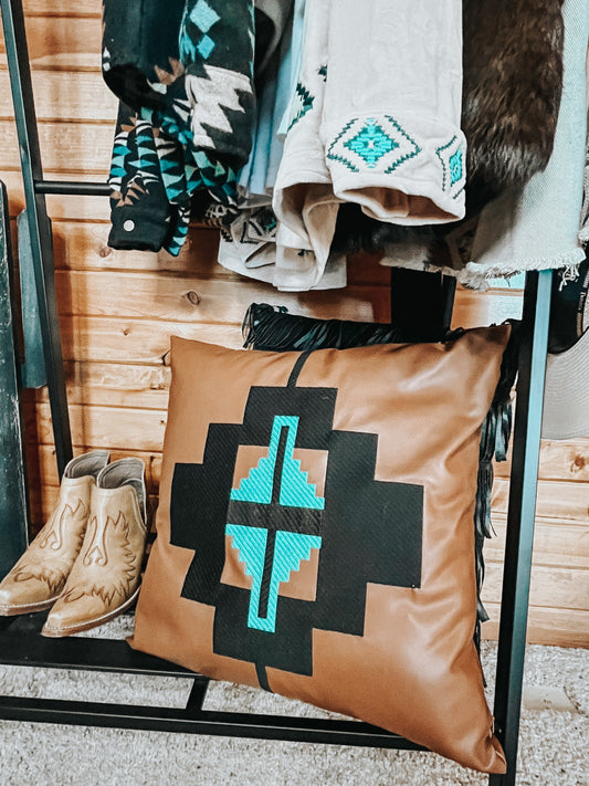 the On |Western| Point pillow cover
