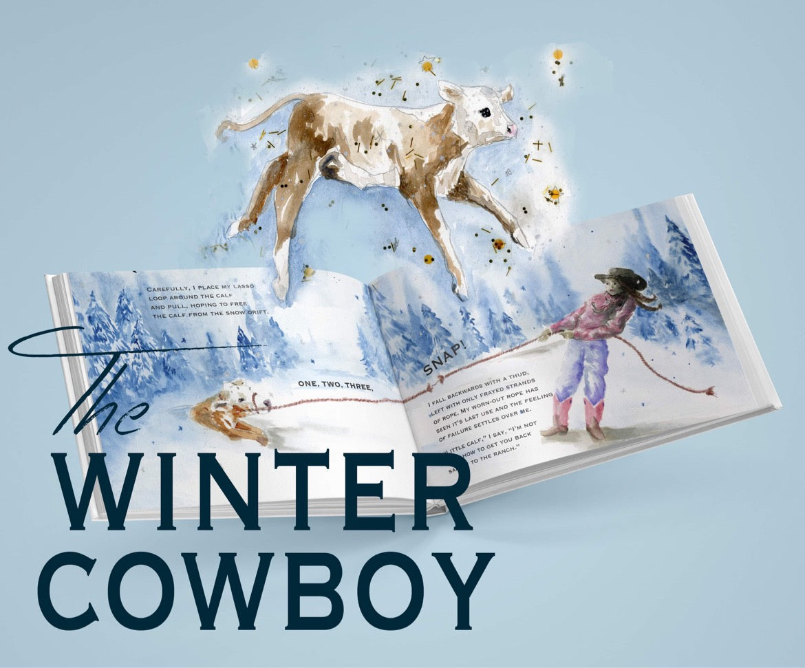 the Winter |Cowboy| book (hardcover)