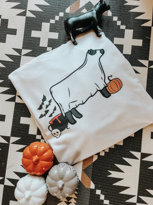 the Show Cow |BOO| onesie + tee (short or long sleeved)